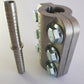 3/8" Hydraulic Hose Repair Clamp & Joining Barb